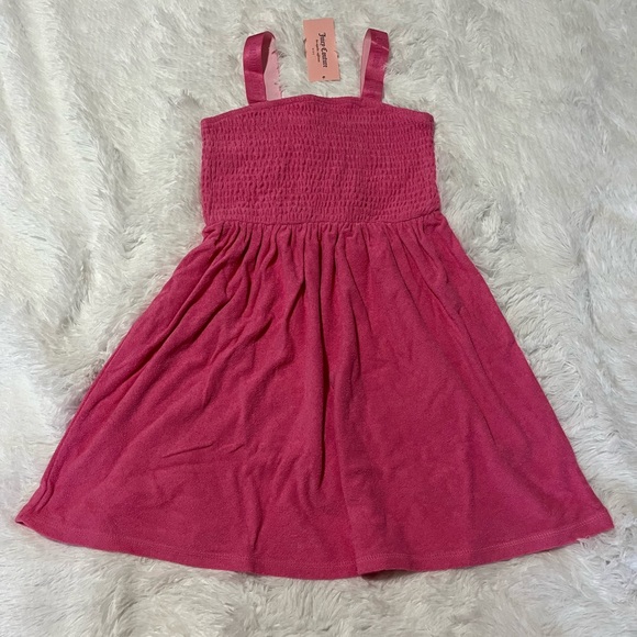 Juicy Couture Smocked Towel Terry Dress - Picture 3 of 3